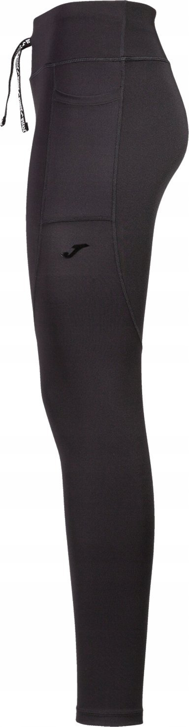 Leggings të gjata Joma For Women Urban Street, bel me lidhëse, xhep anësor, të zeza