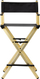 Кресло за шминкање Activeshop Makeup Chair Alu, склопливо, алуминиум, златна боја