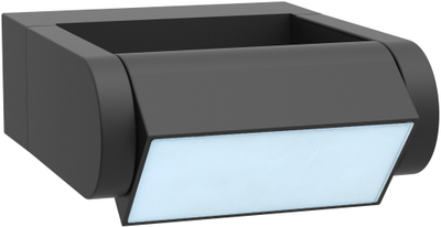 Llambë murale Domoletti Door LED, LED, për ambient të brendshëm, e bardhë