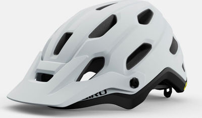 Kaskë çiklizmi malor Giro Source MIPS, MTB, madhësia L 59-63 cm, e bardhë mat