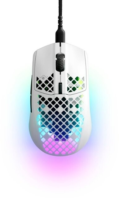 Maus SteelSeries Aerox 3 Snow, i bardhë