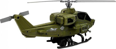 Set lodrash ushtarake Lean Sport Figure 7877, helikopter me fërkim, helmetë dhe ushtar, shumëngjyrëshe