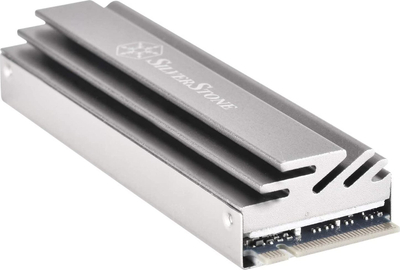 Ftohës SSD SilverStone TP04, për M.2, alumini, gri