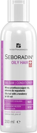 Balsam flokësh Seboradin Oily Hair, për flokë me yndyrë, 200 ml, i bardhë