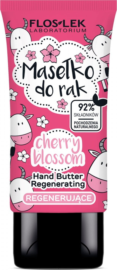 Krem për duar rigjenerues Floslek Cherry Blossom, 50ml