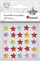 Stickerë dekorativë Titanum Craft Fun, yje kristal, 25 copë, shumëngjyrëshe
