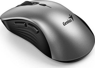 Maus wireless Genius Ergo 8100S AI, 1600 DPI, optik, argjendtë e zi