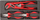 Set darash Gedore RED 3301717, 4 copë, modul 2/6 CT, kuqe e zezë