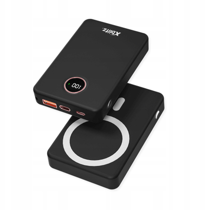 Powerbank Xblitz Magboost, 10000mAh, 20W, i bardhë