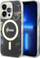 Mbrojtëse telefoni Guess Golden Marble MagSafe, për iPhone 14 Pro Max, polikarbonat dhe TPU, e zezë