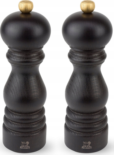 Сет мелници за сол и бибер Peugeot Paris U’Select, 18cm, буково дрво, чоколадо