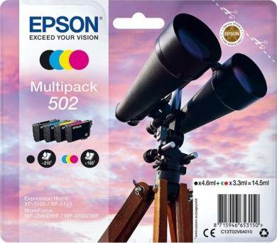 Кертриџ со мастило Јупринт Е-502XLB, 13.2 ml, компатибилен за Епсон, црн