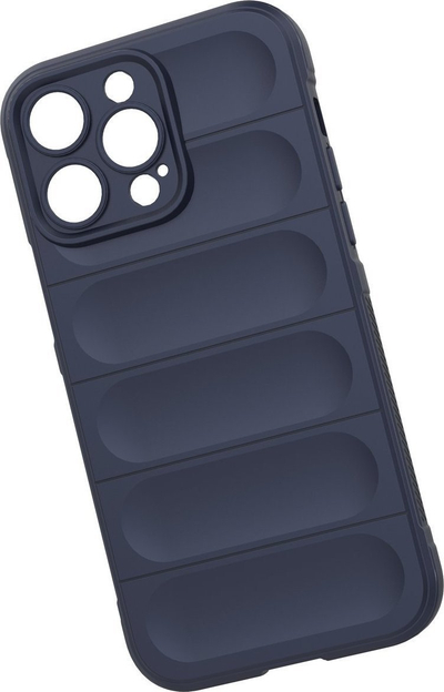 Këllëf telefoni Hurtel Magic Shield, për iPhone 14 Pro Max, TPU i fortë, blu e errët