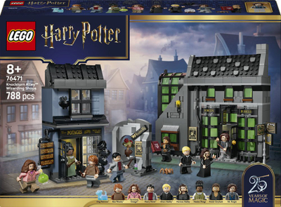 LEGO Harry Potter Dyqanet Magjike në Rrugicën Knockturn 76471, 788 pjesë, 8+ vjeç