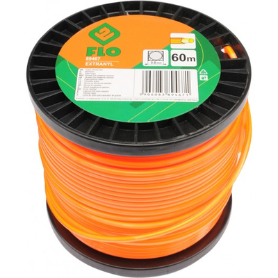 Линија за косење FLO Extranyl 89467, 3 mm, 60 m, портокалова