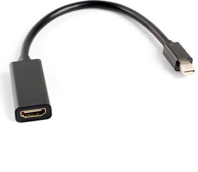 Adapter AV Lanberg AD-0005-BK, Mini DisplayPort në HDMI, Full HD, i zi