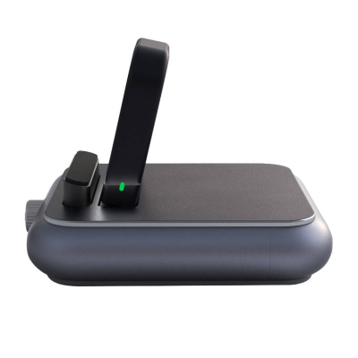 Karikues wireless për Apple Watch Joyroom JR-WQW03, rregullim lartësie, USB-C, i zi