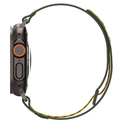 Rrip ore Spigen Athlex Air për Apple Watch, material tekstil sportiv, mbyllje me velcro, jeshile Active Green