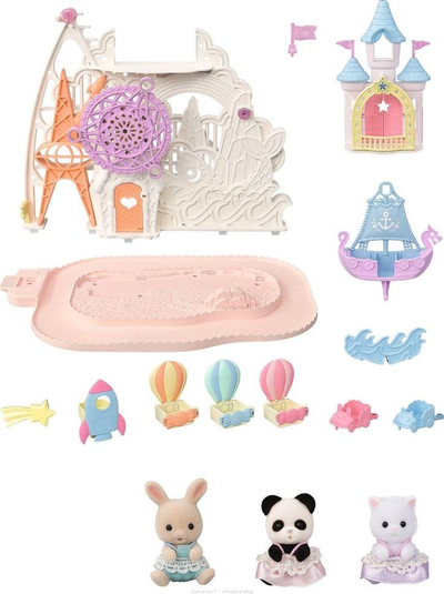 Lodër park për qejf i Epokës Sylvanian Families