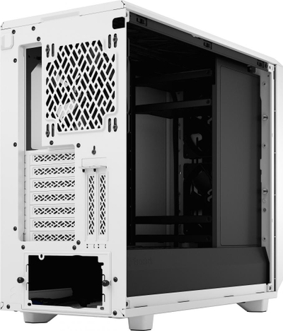 Kasë Fractal Design Meshify 2 TG Clear Tint, e bardhë, Midi Tower