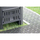 Pllakë kopshti MOSAIC Black, plastike, 39.7x39.7 cm, e zezë