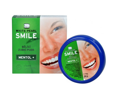 Pudër për zbardhje dhëmbësh VitalCare SMILE Menthol + 30 g