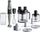 Blender dore Braun MultiQuick 9 MQ 9195XLI, 1200W, enë 2L, i zi inoks