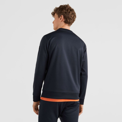 Bluza O'Neill Rutile Crew Fleece M 92800590286, poliester i ricikluar, me mëngë të gjata, e zezë