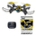 Dron RADIOFLY Space Bee 21, 17.5x17 cm, me telekomandë, i verdhë me të zi