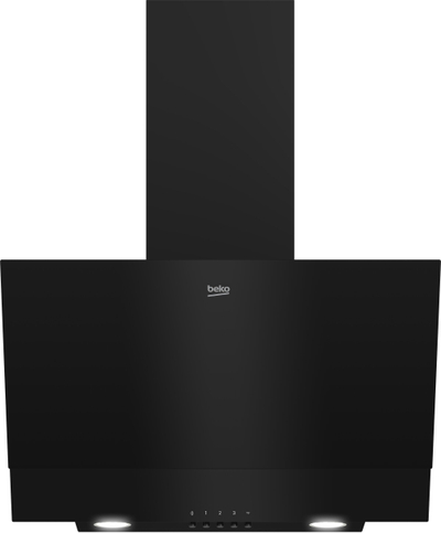 Kapak aspirimi muri Beko BHCA62322BBH, 60 cm, me dritë, i zi