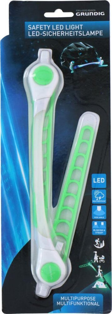 Shirit LED ndriçues Grundig, i rregullueshëm, me blic, jeshil