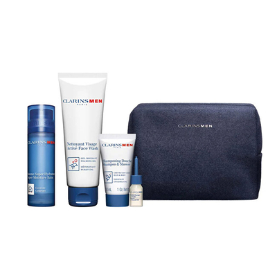 Sët për fytyrë Clarins Men Hydrating Essentials