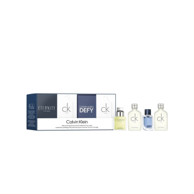Set Calvin Klein Deluxe Fragance Collection, EDT Eternity for Men, 35ml + EDT CK One, 2x 35ml + EDT Defy, 35ml