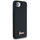 Kapak telefoni Guess MagSafe për iPhone 16e, silikon, me mikrofiber, i zi