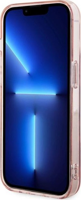 Mbulesë telefoni Karl Lagerfeld IML Choupette MagSafe për iPhone 15 Pro Max, rozë