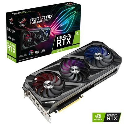 Kartelë grafike ASUS TiNVIDIA GeForce RTX 3070 Ti, 8 GB GDDR6X