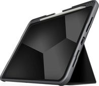 Kuti mbrojtëse STM Dux Plus për iPad Pro 11" M4 2024, shpinë transparente, hapësirë për Apple Pencil, e tejdukshme