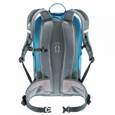 Çantë shpine për udhëtime Deuter Trail 25, 25L, sistem ajrimi, blu