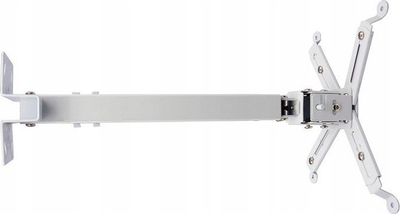 Mbajtëse tavani për projektor Massa, universale, rregullim 12-65 cm, çelik, e bardhë