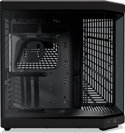 Kasa kompjutri HYTE Y70, MIDI Tower, ATX EATX ITX Micro ATX, e zezë