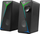 Bokse për PC Defender J5 2.0, 6W, USB, me LED, të zinj