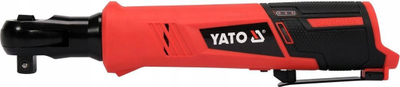 Çelës rrotullues me goditje Yato YT-829021, brushless, 12V, i kuq e zi