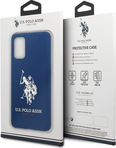 Mbrojtëse US Polo Assn Polo për Samsung Galaxy S20+, e kaltër