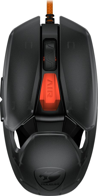 Гејминг глушец Cougar AirBlader Tournament, 6200 DPI, 62g, црн