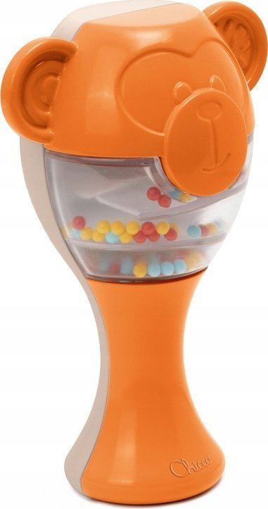 Set lodrash muzikore Chicco Eco Game Monkey Maracas, për kalamaj, shumëngjyrëshe