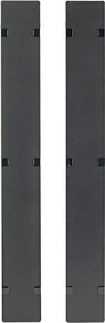 Menaxher vertikal kabllosh APC NetShelter, për kabinet NetShelter SX 750mm 48U, set me 2 copë, i zi