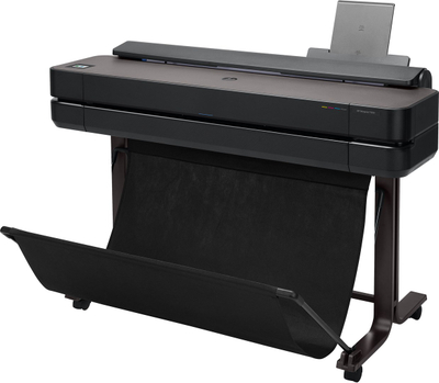 Мултифункционален печатач HP DesignJet T650, 36" A0, 2400 x 1200 dpi, бел