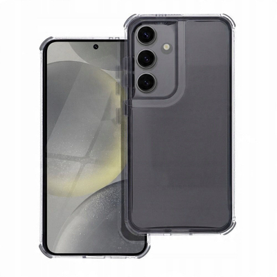 Futrollë Matrix Clear Case për Samsung S24 FE, e tejdukshme, me kornizë të zezë