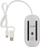 Глушец LMP Easy, со кабел, USB, USB-C, бело