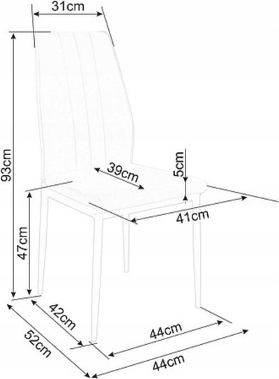 Karrige kuzhine Signal Atom Velvet, velur, me këmbë metalike, gri e çelët